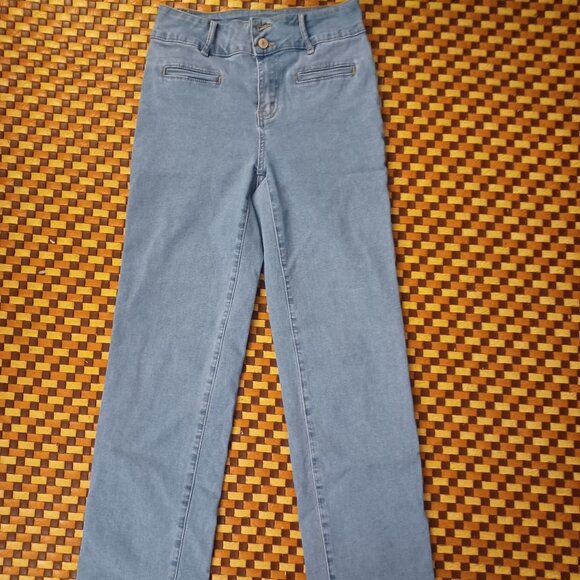 Sidefeel Jeans Womens Blue High Rise Denim Jeans Size 6 - Picture 1 of 5